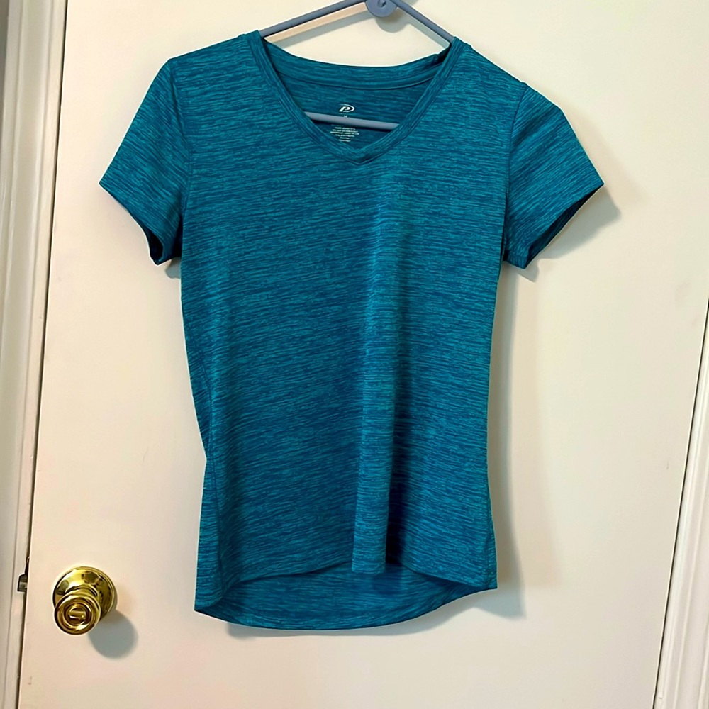 Teal athletic t-shirt